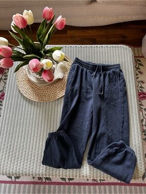 Old Navy Navy Blue Men's Fleece Joggers